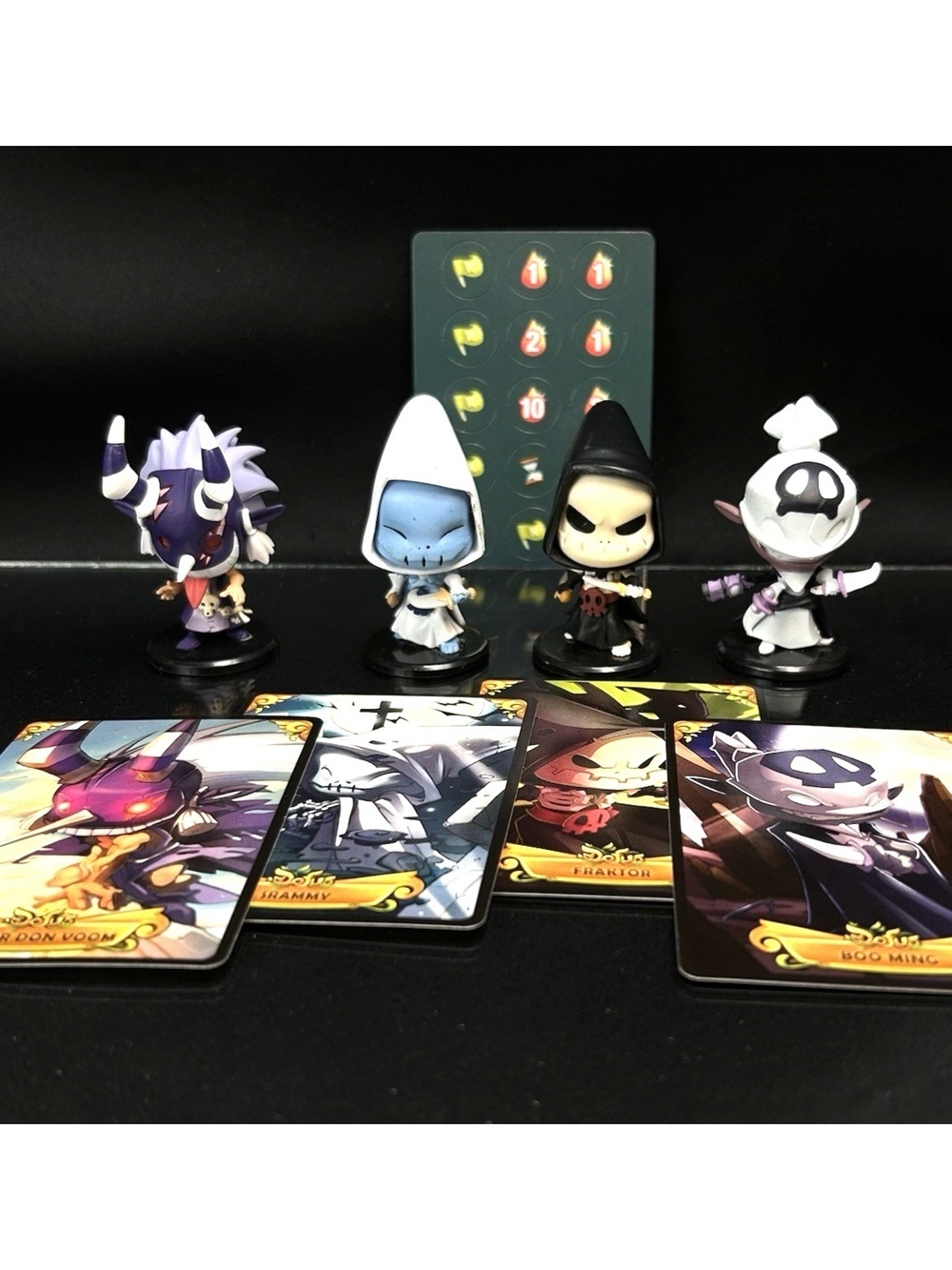 Krosmaster Figure Lot Victor Don Voom Srammy Boo Ming Fraktor & Cards
